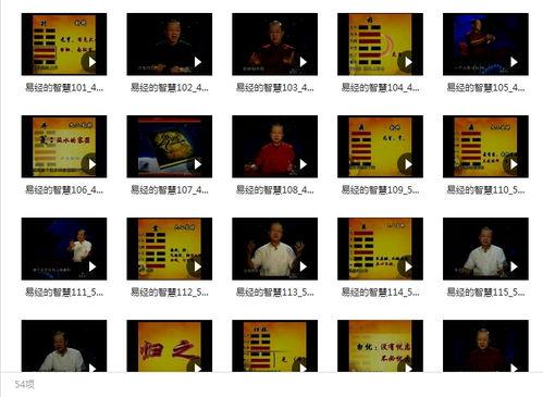 易经视频160全集,揭秘宇宙奥秘与人生智慧